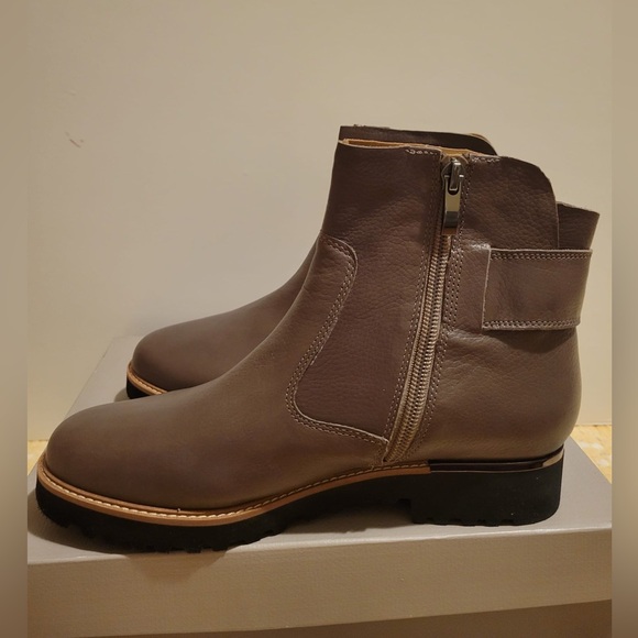 BRAND NEW Womens Franco Sarto Chevelle Zip Up Ankle Boots - Picture 3 of 12